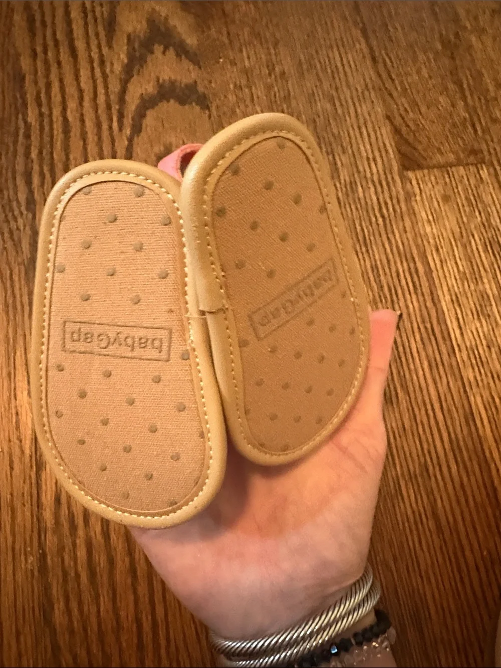GAP Pink Tie-Dye Baby Walker Sandals